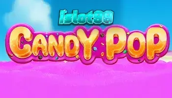 Tampilan visual ceria dari slot Candy Pop dengan simbol permen dan latar belakang warna-warni.